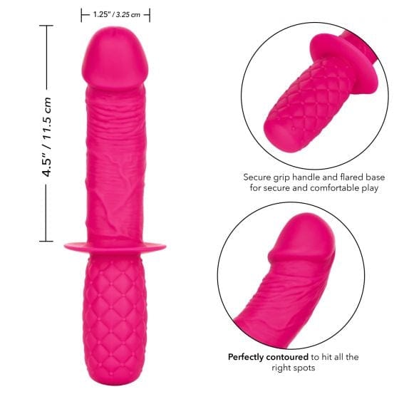 Calexotics Premium Silicone Grip G-Spot Thruster for Intense Pleasure