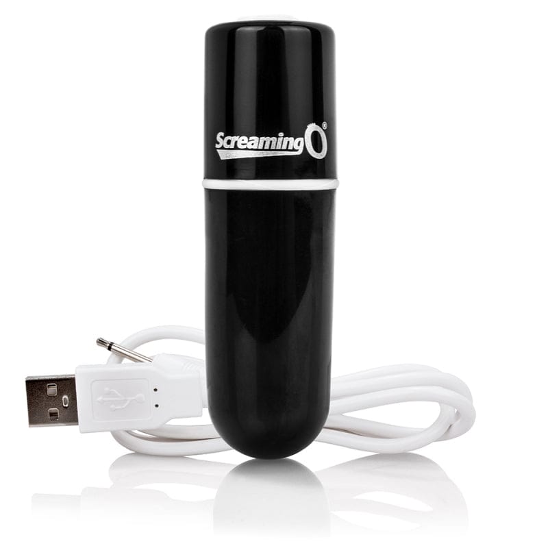 Screaming O Rechargeable Charged Vooom Bullet Vibrator with 10 Functions