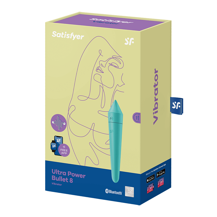 Satisfyer Ultra-Powered Mini Bullet 8 Vibrator for Intense Pleasure
