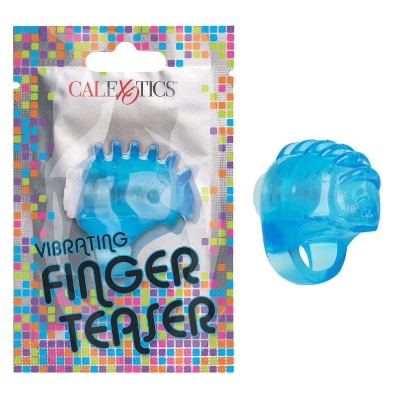 Calexotics Foil Pack Soft & Stretchy Vibrating Finger Teaser for Intimate Moments