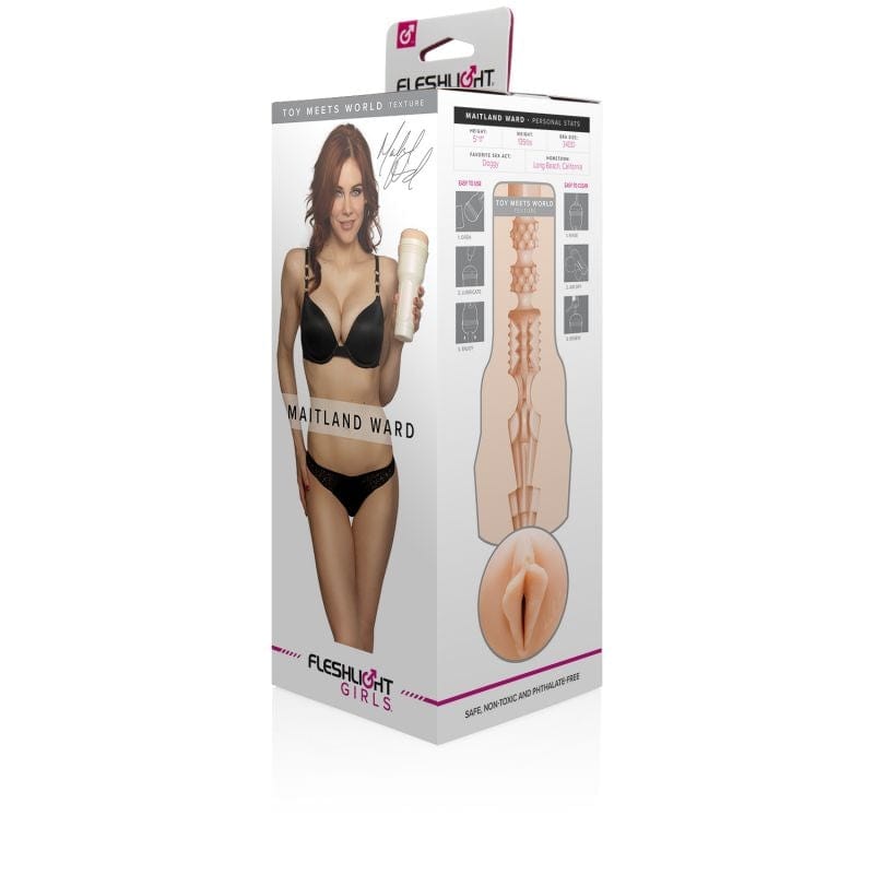 Fleshlight Girls Maitland Ward's Realistic Toy for Intense Pleasure