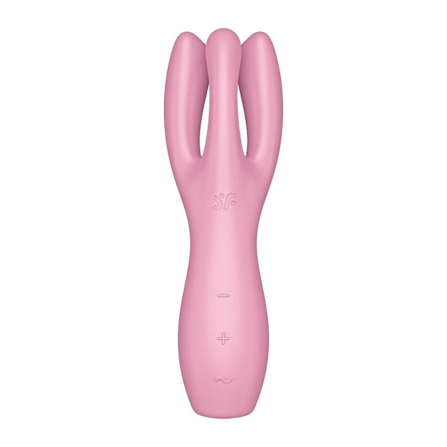 Innovative Satisfyer Threesome 3 Female Adult Vibrator for Enhanced Intimate Pleasure