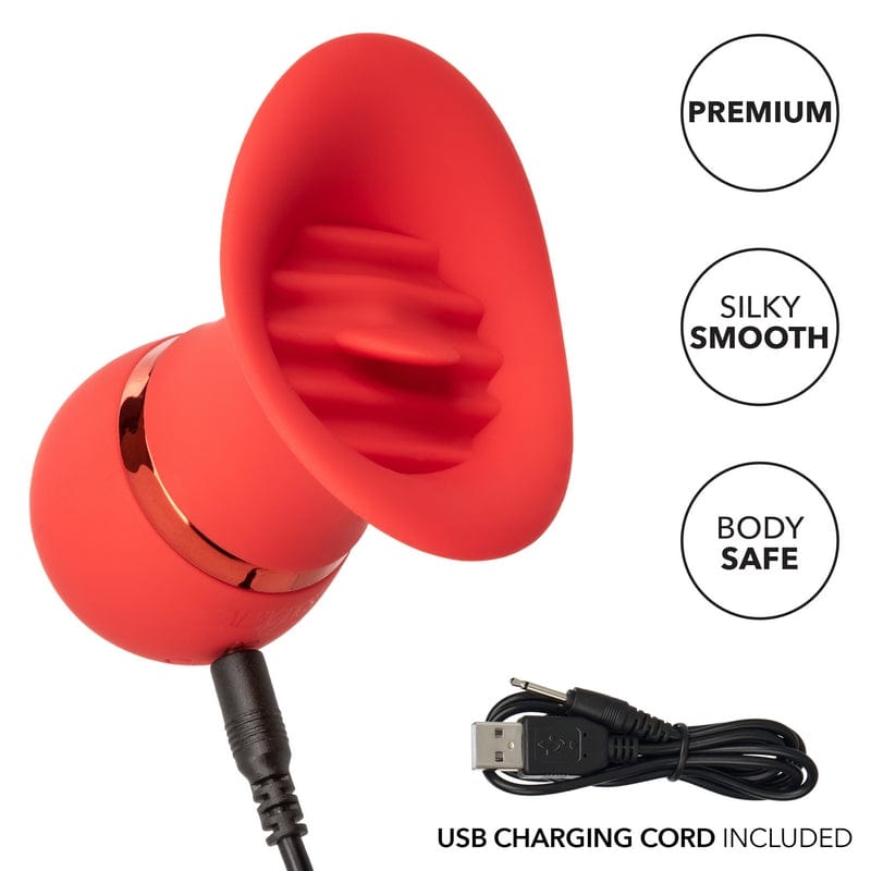 Calexotics French Kiss Charmer - A Compact and Powerful Sensual Stimulation Massager