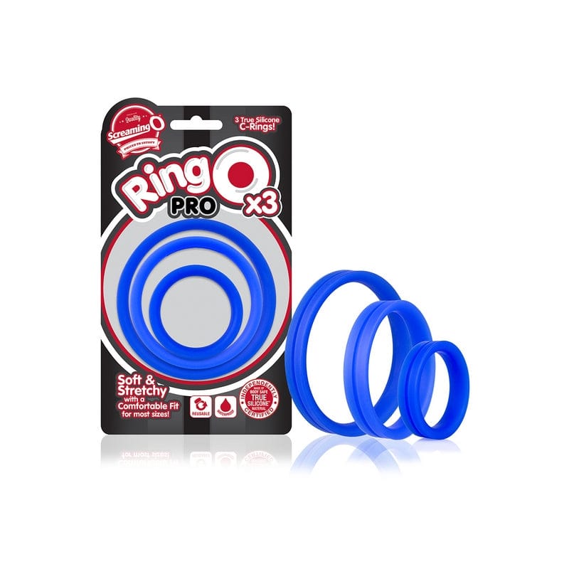Screaming O RingO Pro x3 Premium Silicone Cock Rings Set