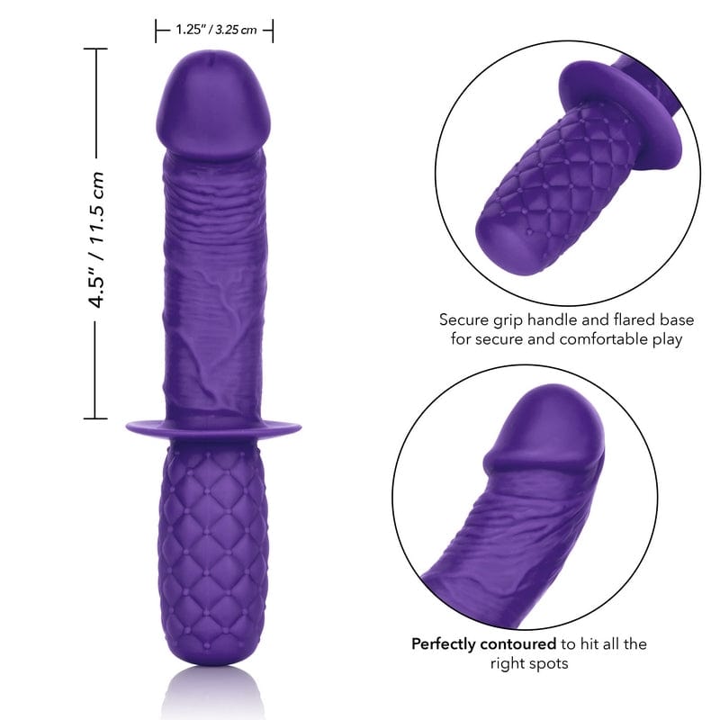 Calexotics Premium Silicone Grip G-Spot Thruster for Intense Pleasure