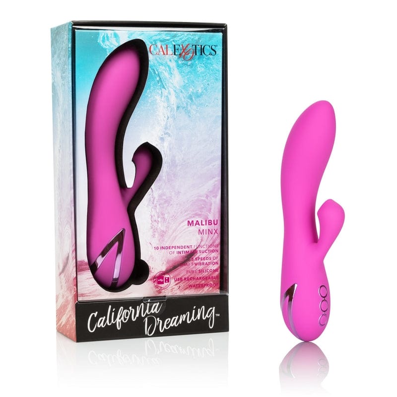 Calexotics California Dreaming Malibu Minx: Premium Sucking & Vibrating Massager