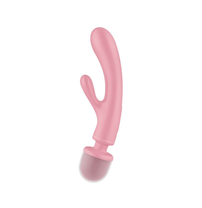 Satisfyer Premium Triple Function Lover's Pink Adult Vibrator for Ultimate Pleasure