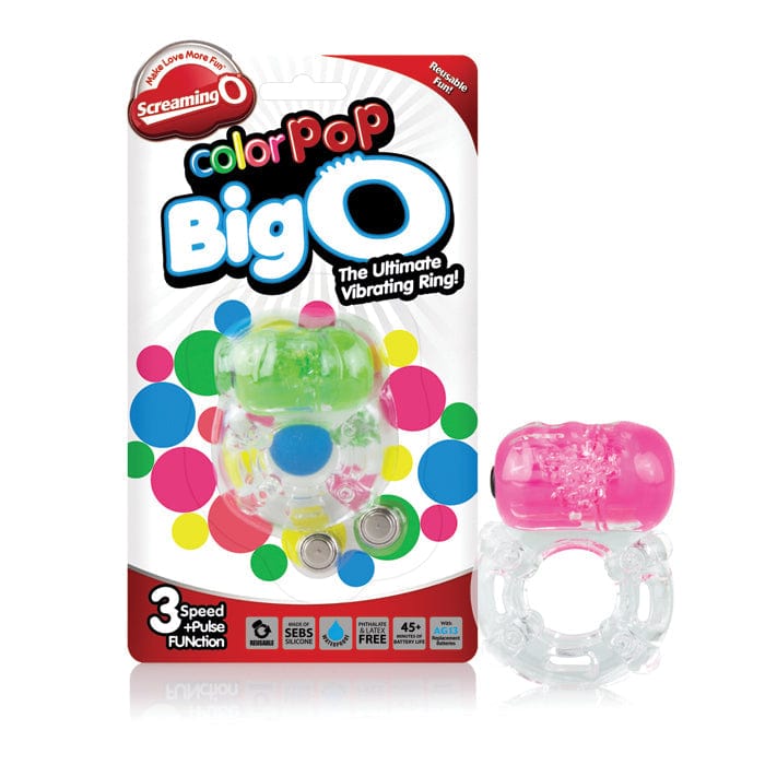 Screaming O Colorful Super - stretchy Big O Erection Ring for Couples