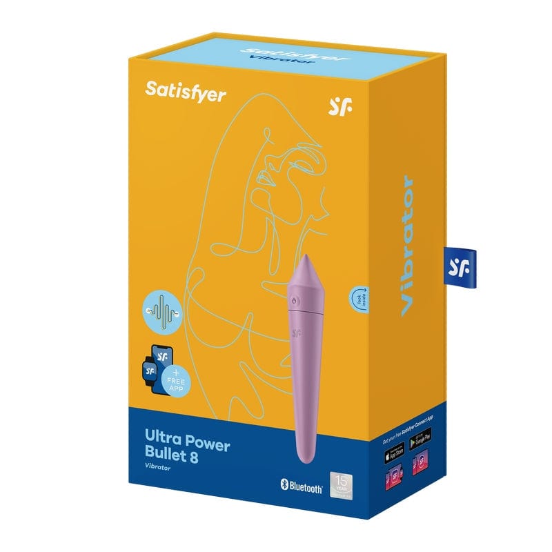 Satisfyer Ultra-Powered Mini Bullet 8 Vibrator for Intense Pleasure