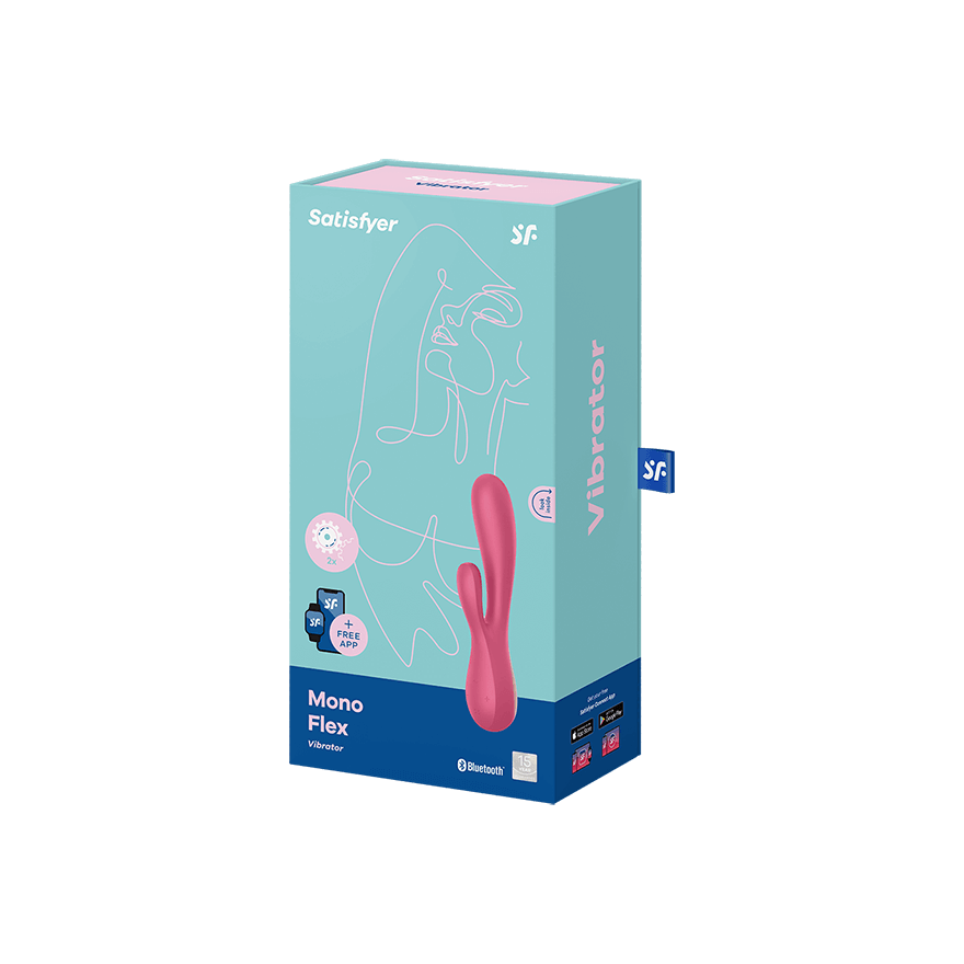 Flexible Satisfyer Mono Dual Stimulator with 50 Vibration Combinations