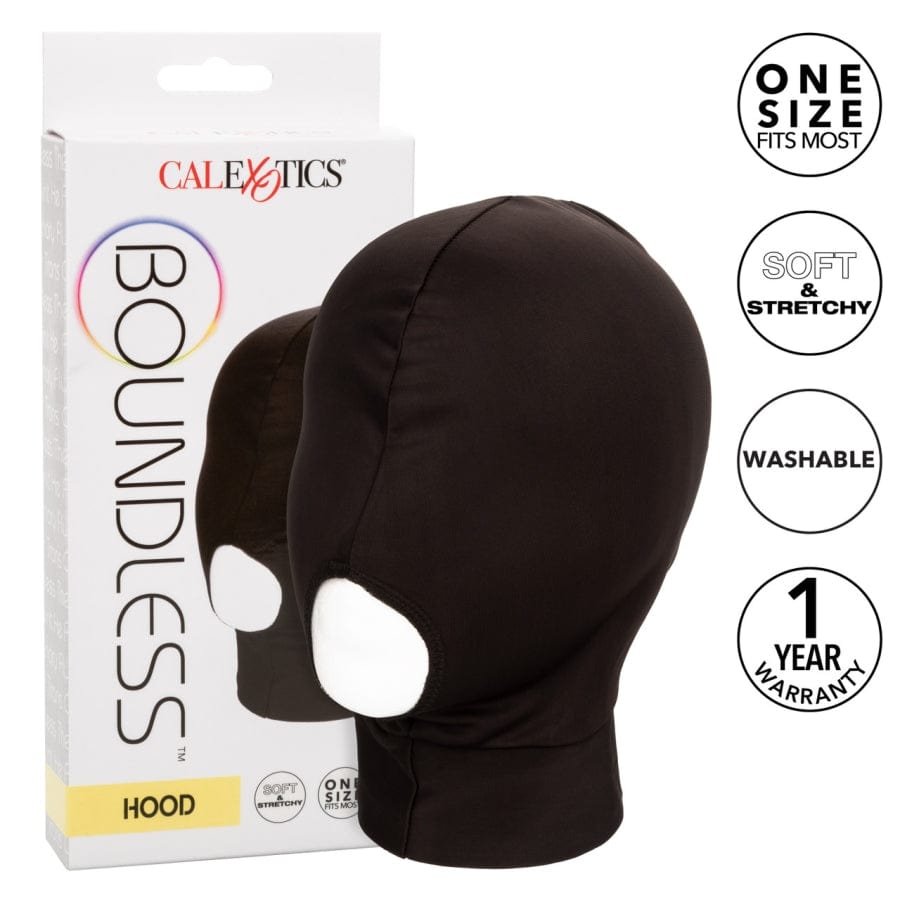 CalExotics Breathable and Stretchy Boundless Hood with Open Mouth Design