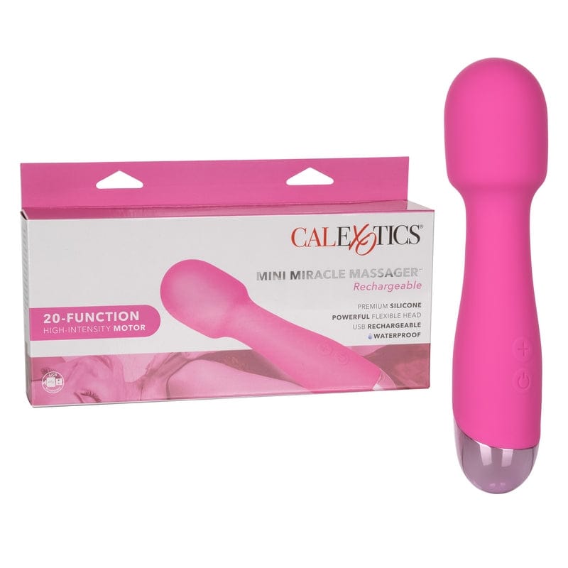 Calexotics Rechargeable Mini Miracle Personal Massager for Travel and Relaxation