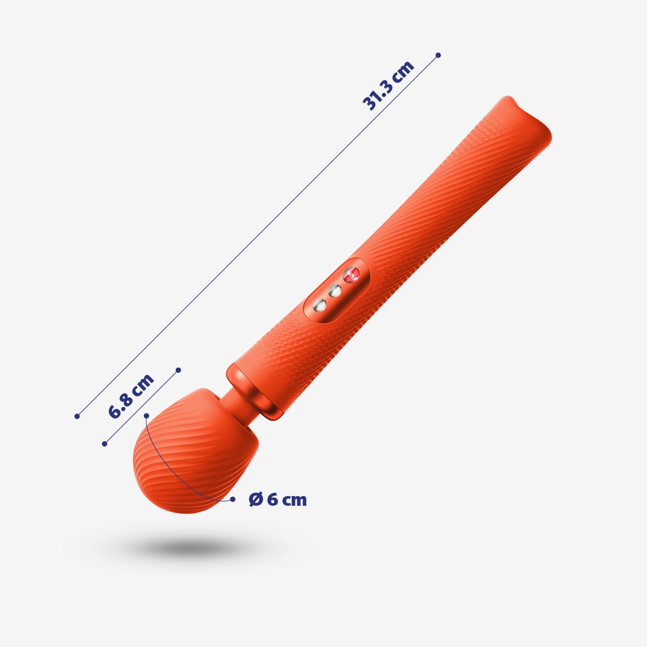 Fun Factory Vim Premium Weighted Rumble Wand Massager for Ultimate Pleasure and Relaxation