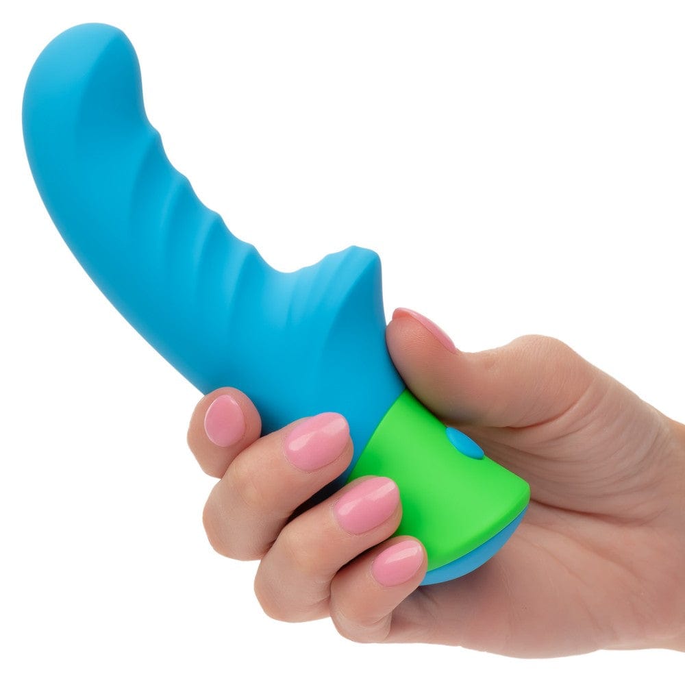 Calexotics Rave: A Ridged G-Spot Vibe for Enhanced Pleasure