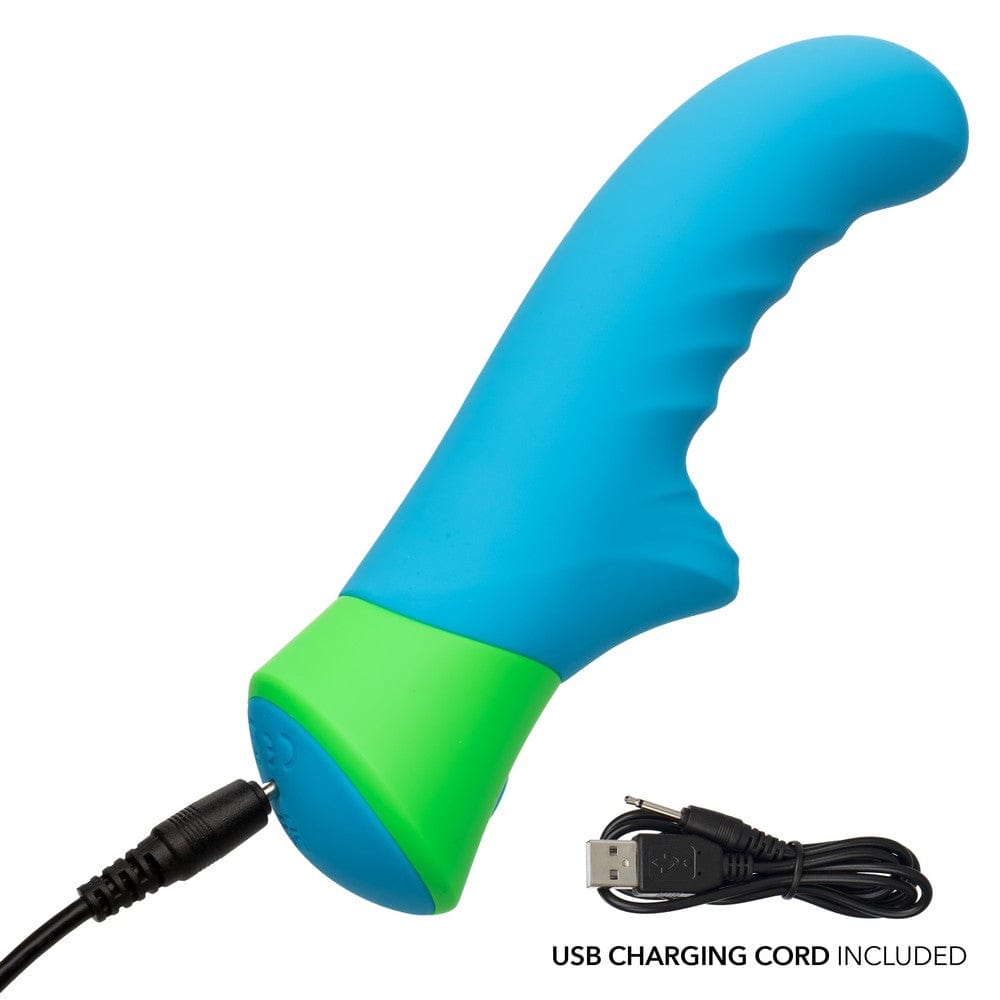 Calexotics Rave: A Ridged G-Spot Vibe for Enhanced Pleasure
