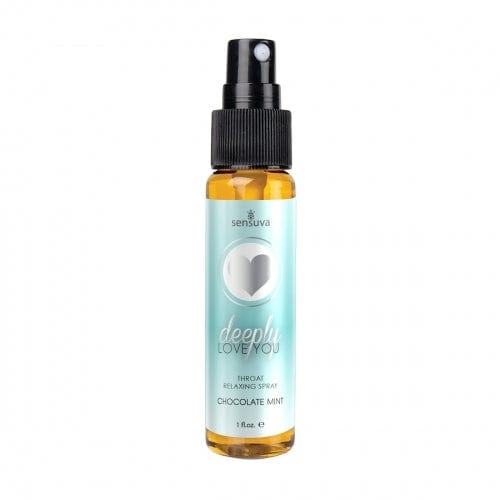 Sensuva Exquisite Chocolate Mint Flavored Throat Relaxing and Desensitizing Spray for Enhanced Sensation