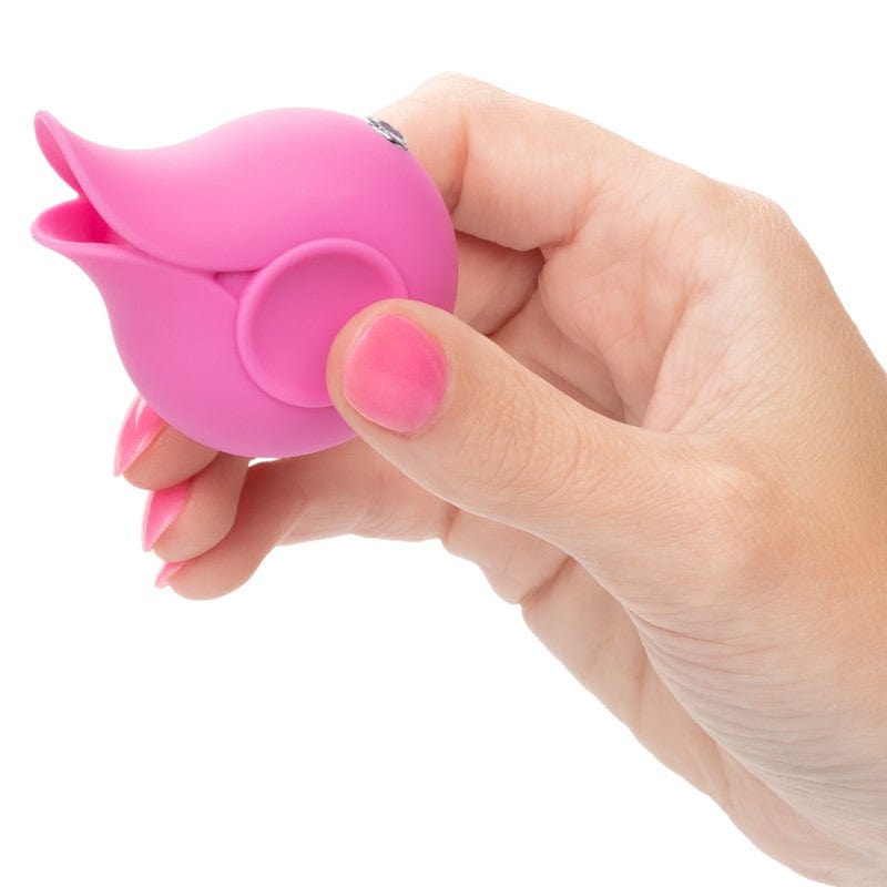 Calexotics LuvMor Kisses Curved Vibration Massager with 10-Speed Settings