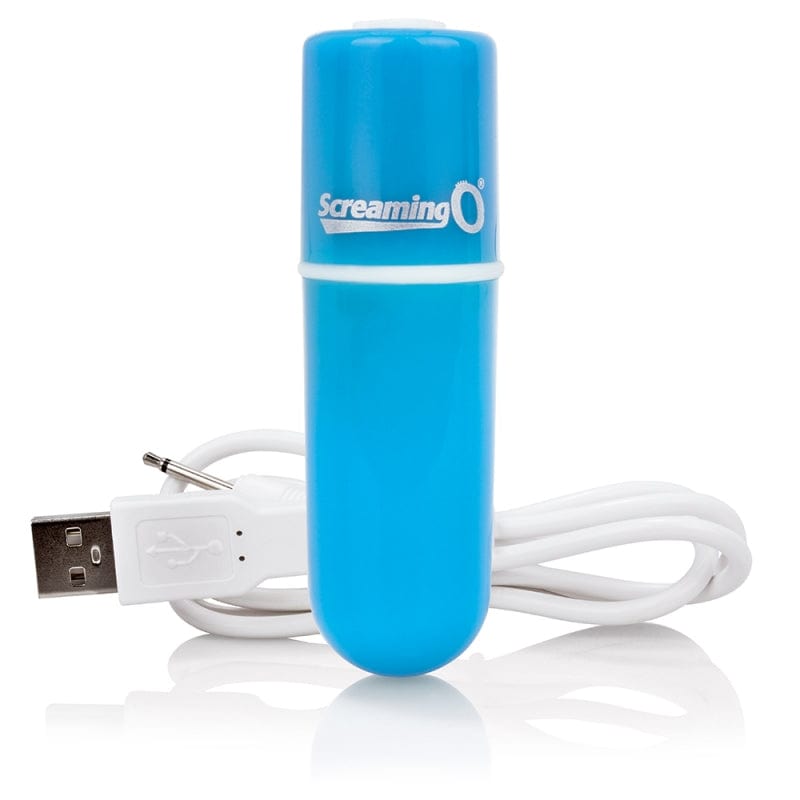 Screaming O Rechargeable Charged Vooom Bullet Vibrator with 10 Functions