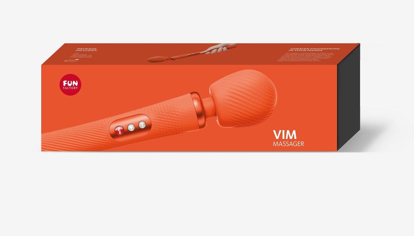 Fun Factory Vim Premium Weighted Rumble Wand Massager for Ultimate Pleasure and Relaxation