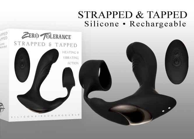 Zero Tolerance Remote-Controlled Heated Vibrating Prostate Penis Ring