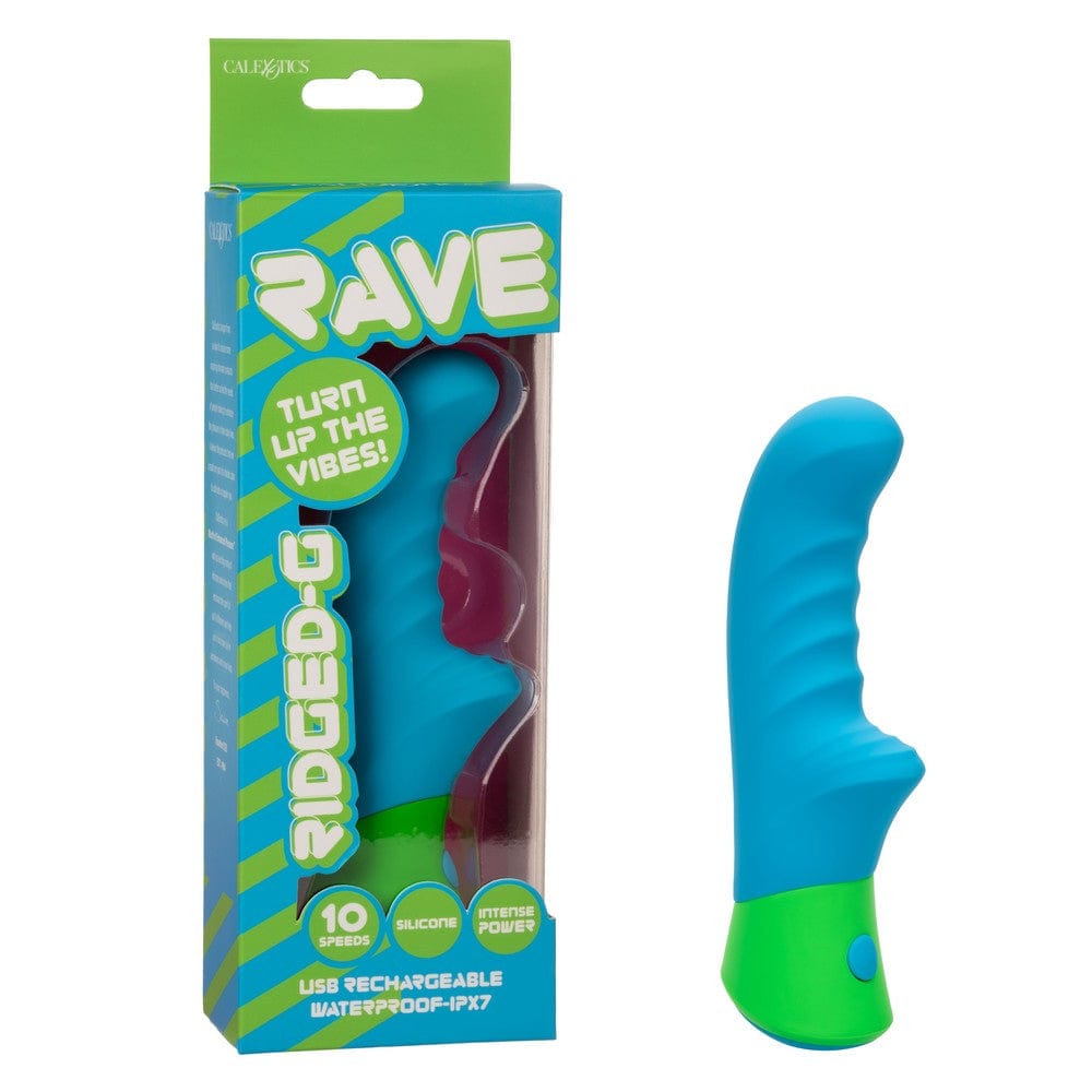 Calexotics Rave: A Ridged G-Spot Vibe for Enhanced Pleasure