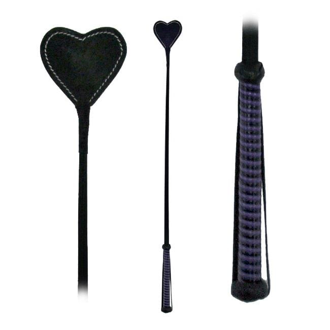 Heart - Shaped Vegan - Friendly Fetish Riding Crop for Naughty Fun