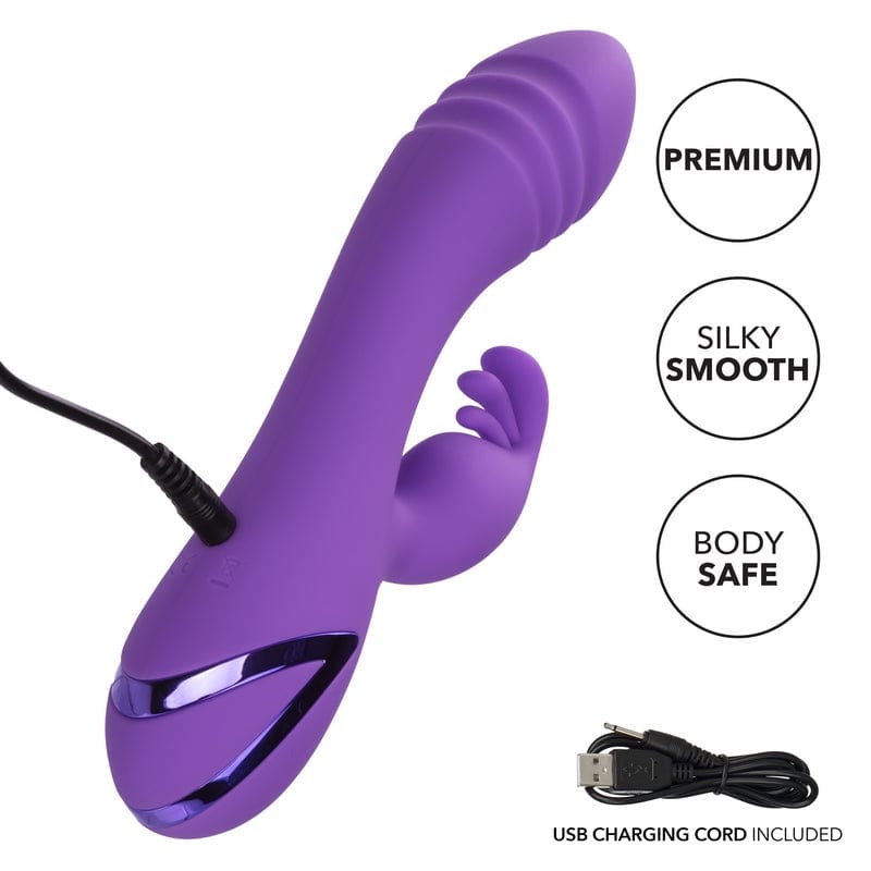 Calexotics California Dreaming Waterproof West Coast Wave Rider Adult Vibrator for Solo and Couples' Play