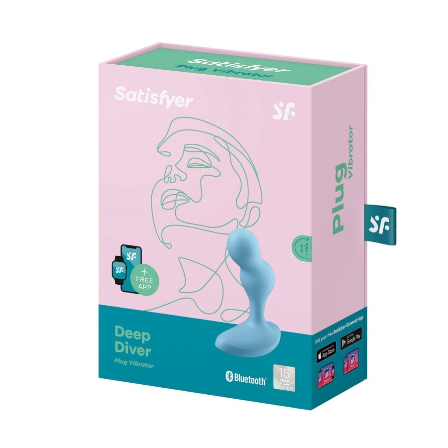 Satisfyer Deep Diver Anal Vibrating Plug - Ideal for Adventurous Anal Stimulation