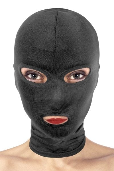 Stretchy and Comfortable Fetish Open Mouth and Eyes Hood