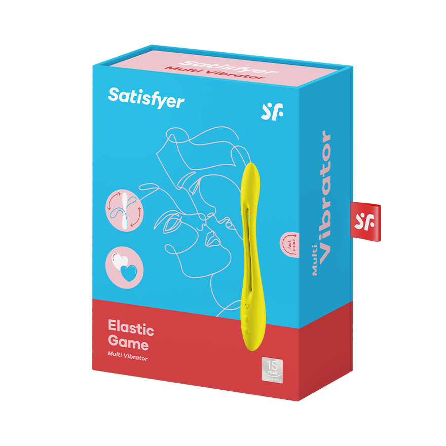 Satisfyer Elastic Multi-Function Pleasure Vibrator for Diverse Sexual Experiences
