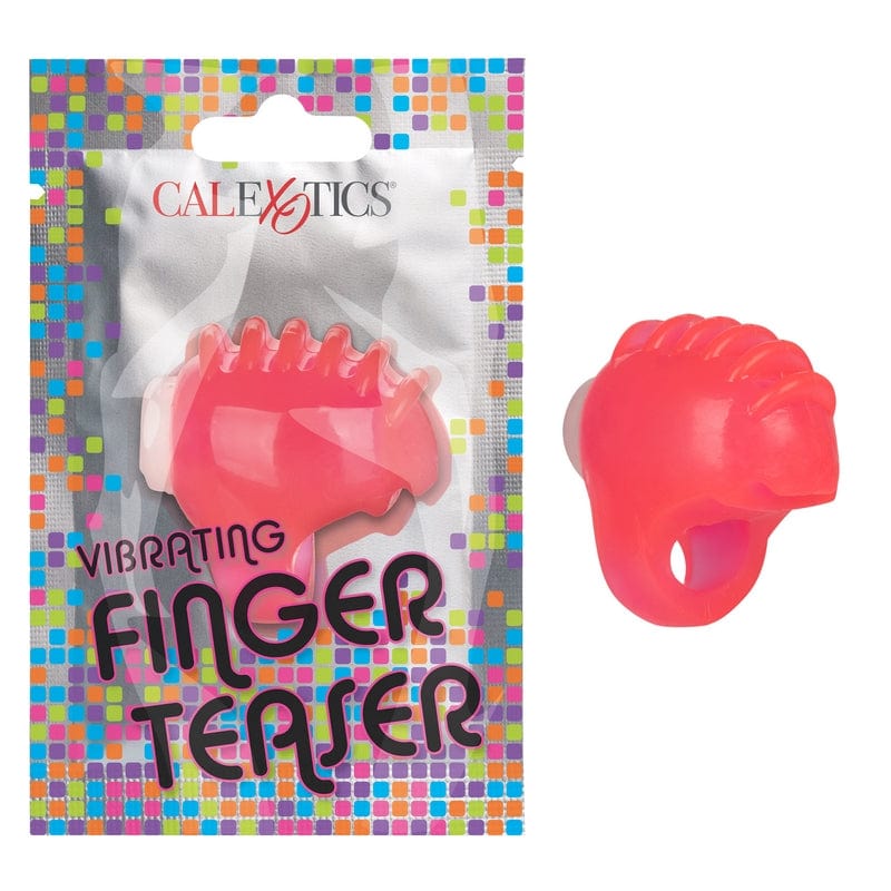 Calexotics Foil Pack Soft & Stretchy Vibrating Finger Teaser for Intimate Moments