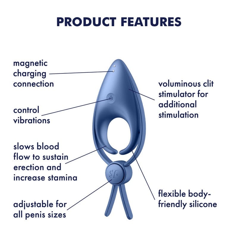 Satisfyer High - Performance Sniper Ring - Style Vibrator for Enhanced Pleasure