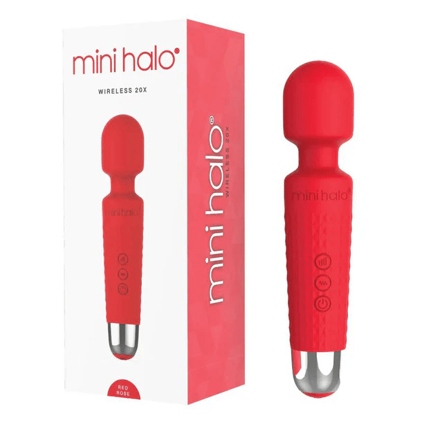 Compact and Powerful Shibari Mini Halo Vibrating Wand for Intense Pleasure