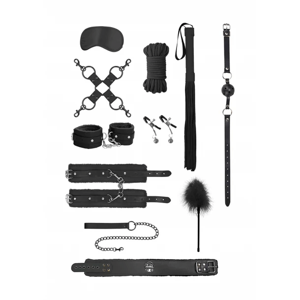 Enhanced Shots Ouch! Intermediate Bondage Kit for Couples' Sensual Play