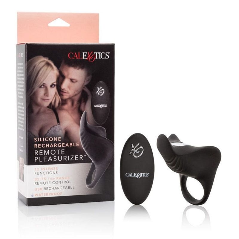 Calexotics Rechargeable Remote - Controlled Silicone Pleasure - Enhancing Penis Ring for Couples