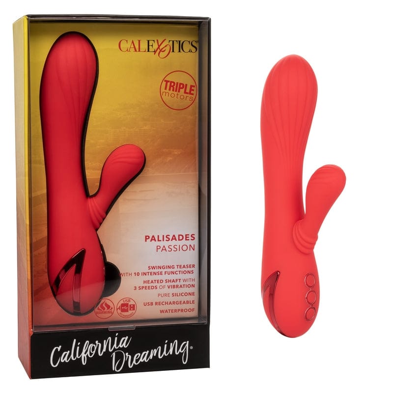 Calexotics California Dreaming Palisades Passion - Luxury Heated Rabbit Vibrator with Innovative Features