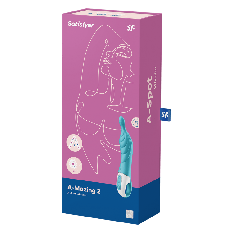 Satisfyer A-Mazing 2 Advanced A-Spot Vibrating Stimulator for Ultimate Intense Pleasure