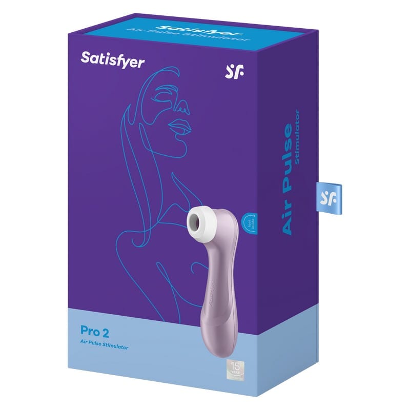 Satisfyer Pro 2: 11-Level Air Pulse Clitoral Stimulator for Women