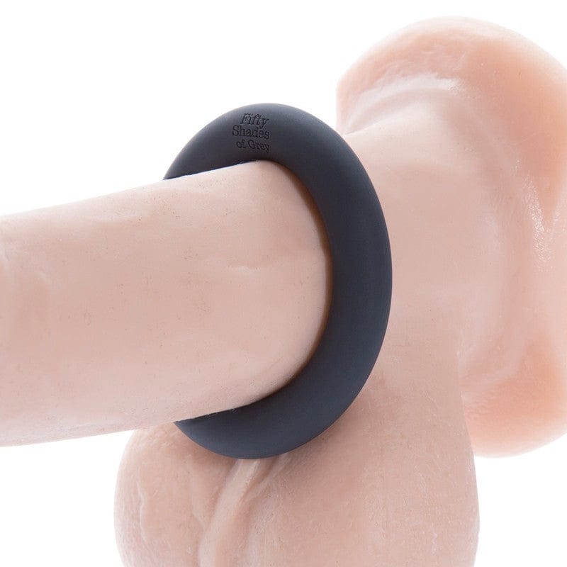 Fifty Shades of Grey Silicone Arousal Love Ring for Enhanced Erection and Prolonged Bedroom Pleasure
