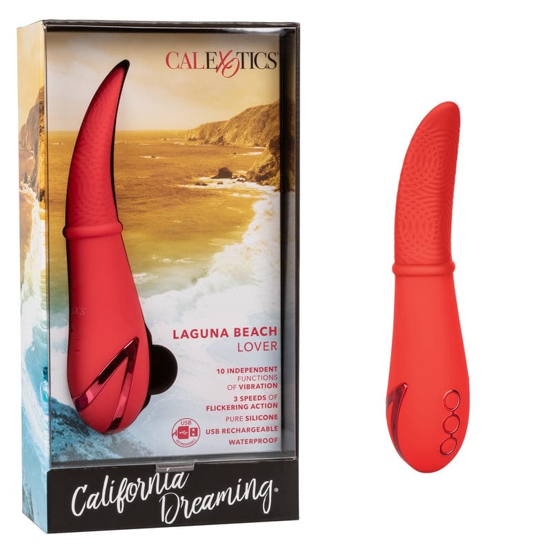 CalExotics California Dreaming Laguna Beach Lover Luxury Tongue-Like Vibrator for Intense Pleasure