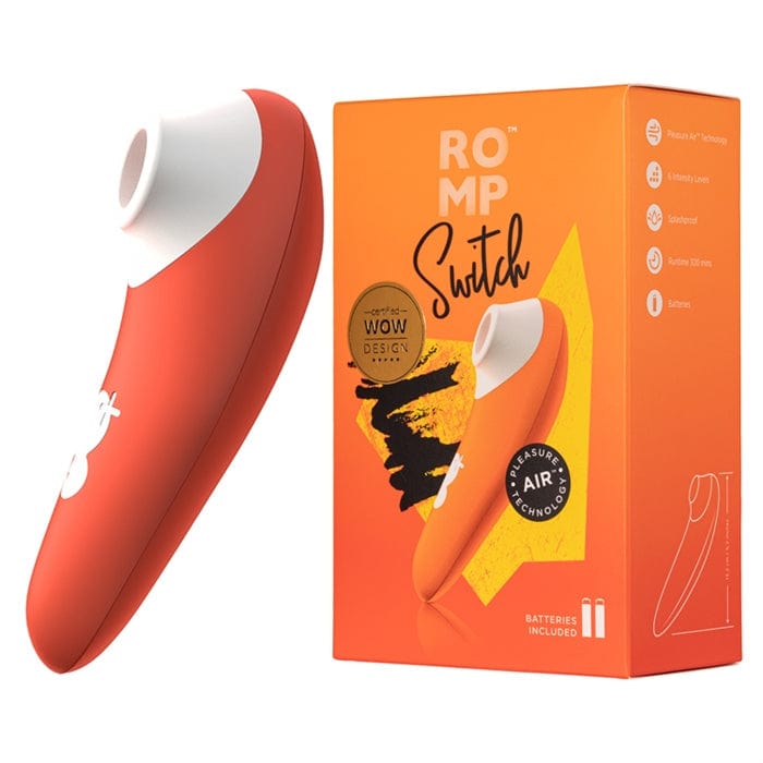 Innovative Romp Switch Clitoral Stimulator with 6 Intensity Levels
