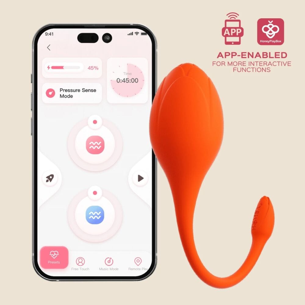 Honey Play Box Lili: Premium App-Controlled Egg Vibrator with 9 Modes