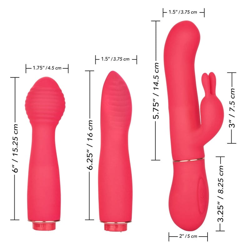 Calexotics In Touch Dynamic Trio Set of Versatile Vibrators