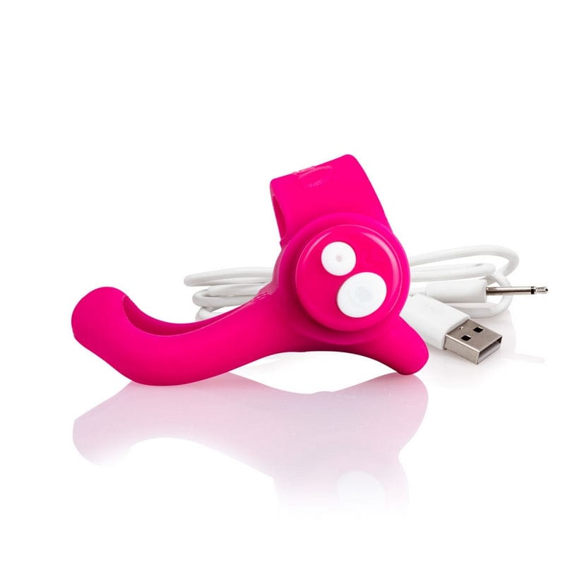 Screaming O Rechargeable You-Turn Plus Multi-Function Vibrating Ring