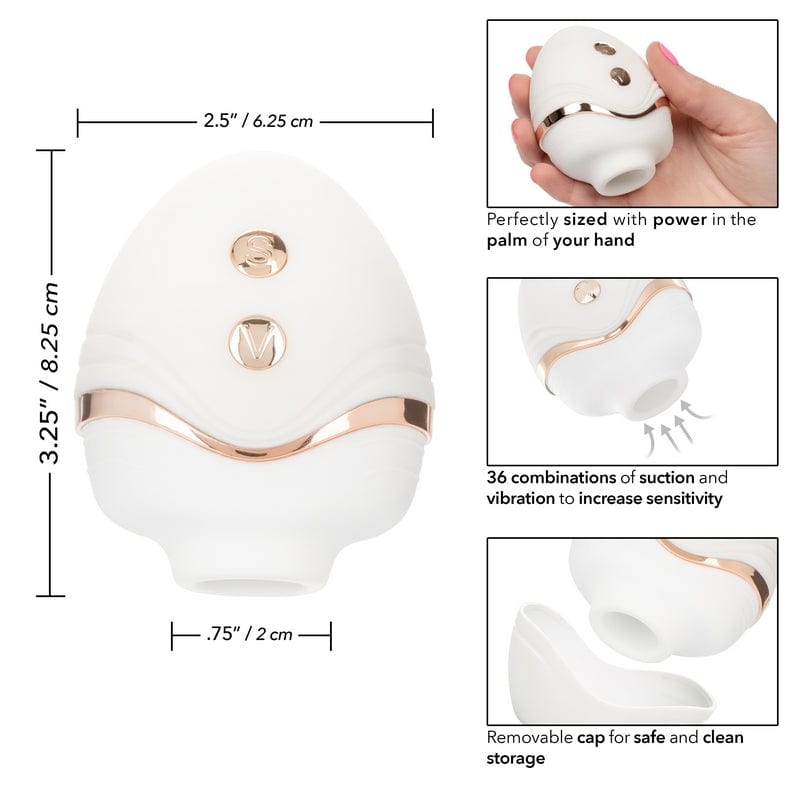 Calexotics Empowered Palm-sized Pleasure Goddess Adult Toy for Intense Sensations