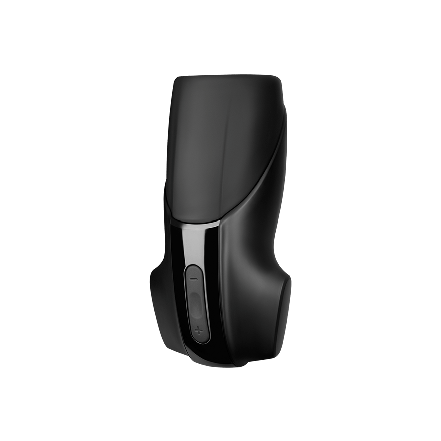 Satisfyer Men's Adjustable Vibration Masturbator with 14 Intense Settings