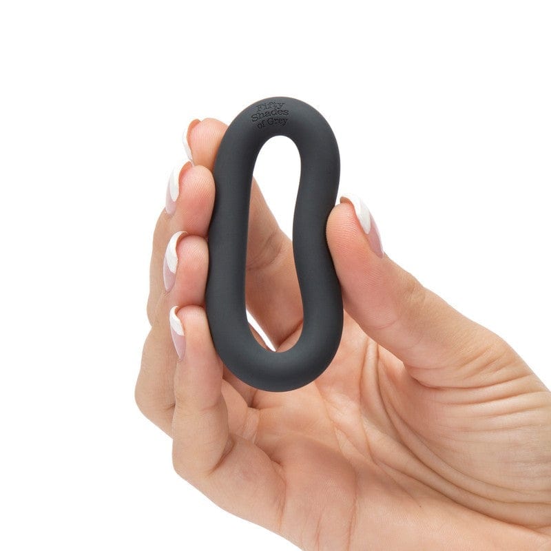 Fifty Shades of Grey Silicone Arousal Love Ring for Enhanced Erection and Prolonged Bedroom Pleasure