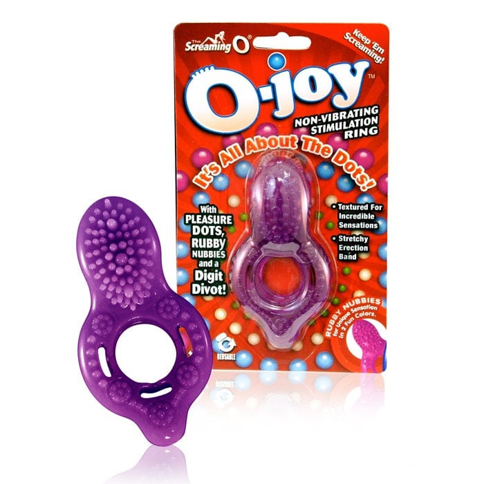 Purple Screaming O The O Joy - Non - vibrating Intimate Stimulator