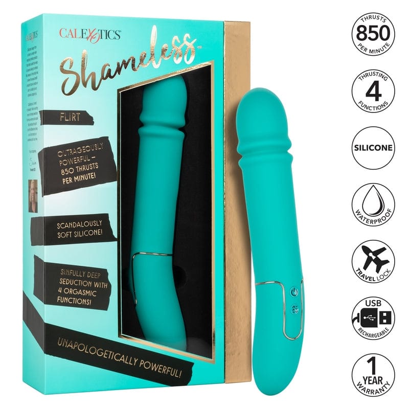 Calexotics Shameless Flirt High - Speed Thrusting Pleasure Massager
