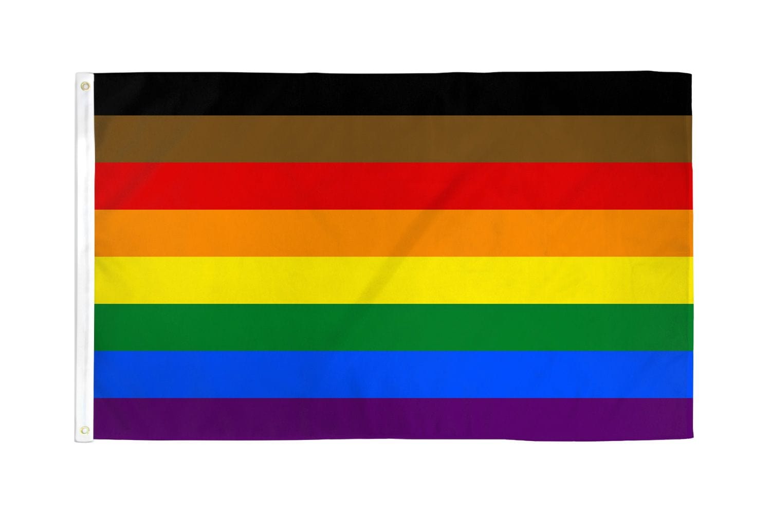 3' x 5' Durable Philly Rainbow Pride Flag by Flags Importer